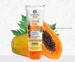 Ayouthveda Papaya Vera Face Wash 100 gm