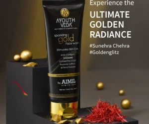 Sparkling Gold Face Wash With 24k Gold & Saffron (Net Qty-100 ml)